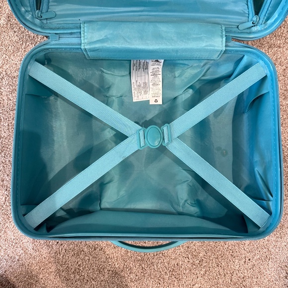 Discontinued Disney "Go Explore" Mickey Small Rolling Luggage For Kids - Picture 6 of 9